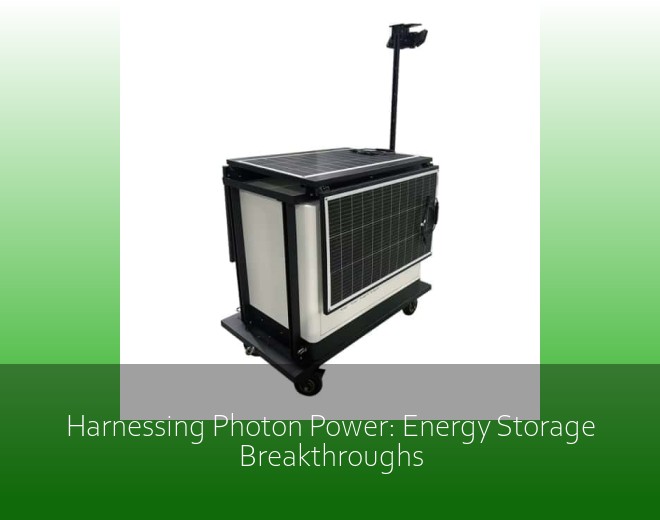 Harnessing Photon Power: Energy Storage Breakthroughs